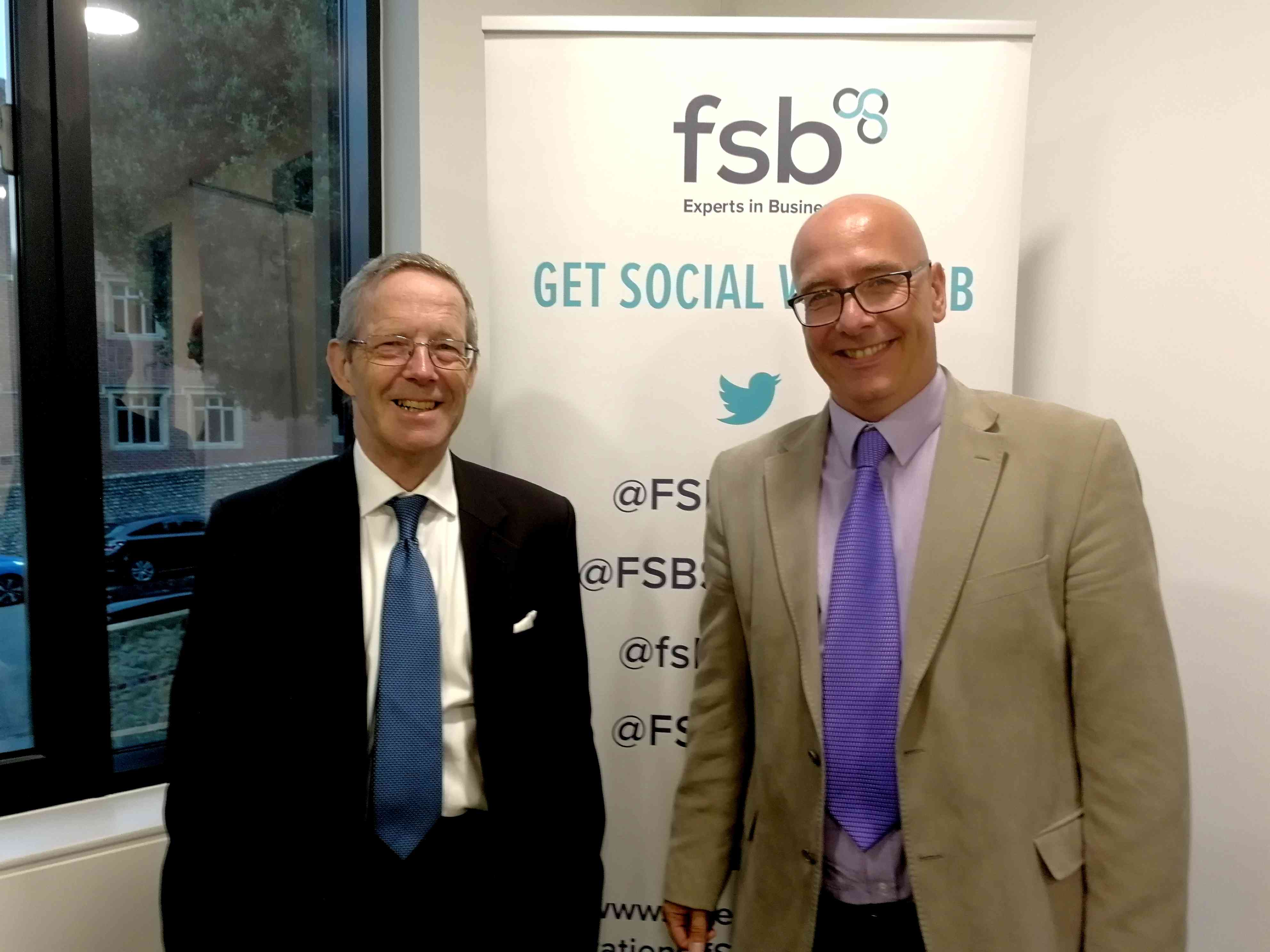 FSB National Chairman Meets Eastbourne Businesses 